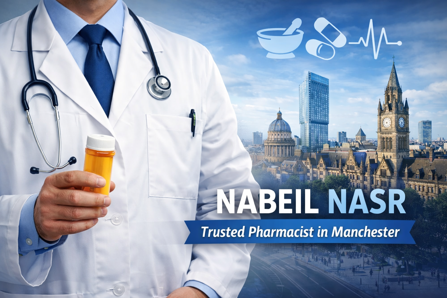 Meet Nabeil Nasr: A Leading Pharmacist in Manchester Dedicated to Quality Patient Care